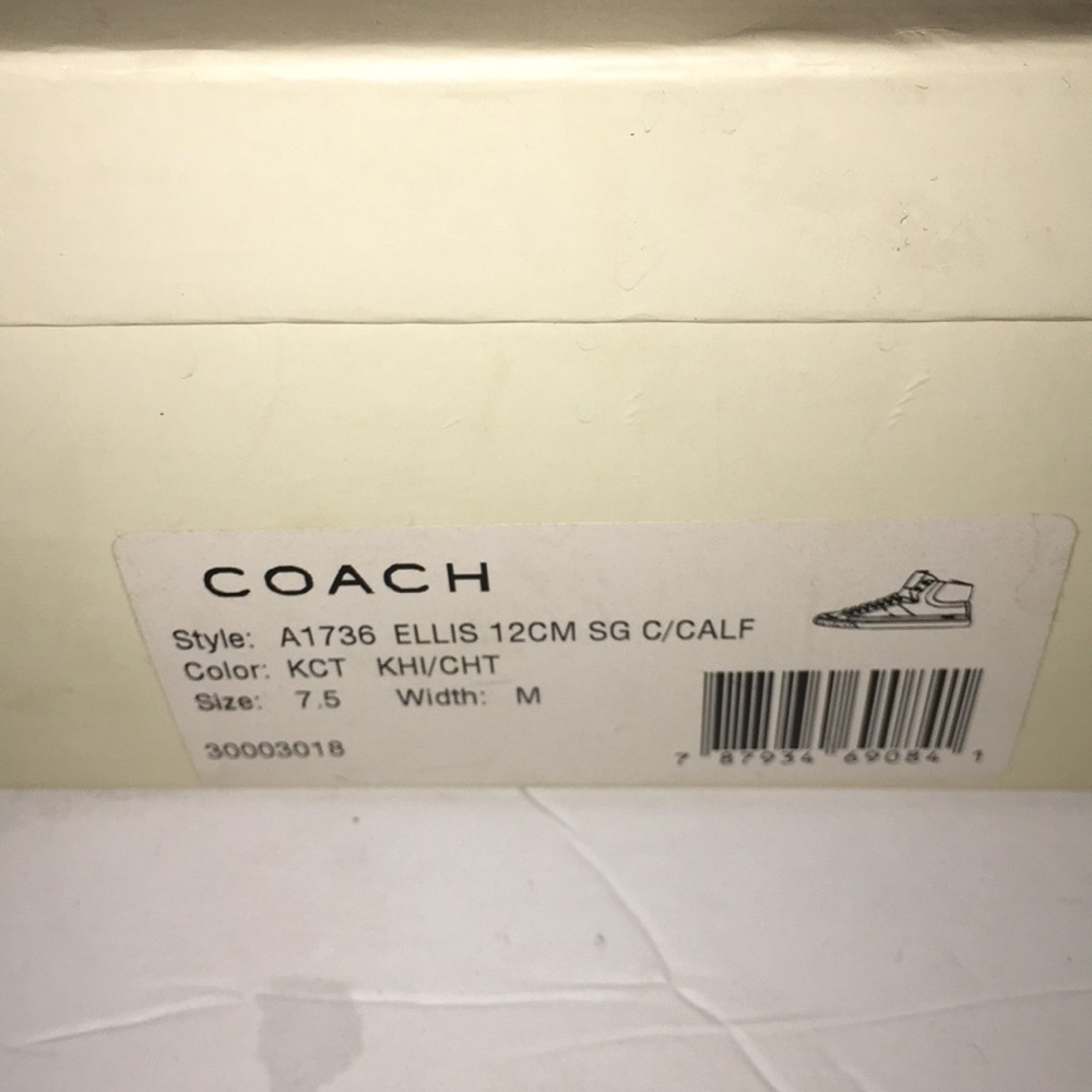 Coach tennis shoes - Picture 6 of 7